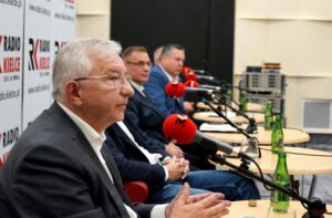 03.11.2019 Kielce. Studio Polityczne / Karol Żak / Radio Kielce