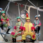 05.11.2019. Kielce. Konferencja prasowa przed premierą spektaklu „Trala Tralalińscy" w Teatrze Lalki i Aktora „Kubuś" / Piotr Kwaśniewski / Radio Kielce