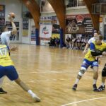 23.11.2019. Końskie. 9. kolejka I ligi piłkarzy ręcznych: KSSPR Końskie - AZS UJK Kielce / Kamil Król / Radio Kielce