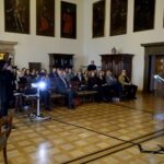 26.11.2019. Kielce. II Ogólnopolska Konferencja Naukowa "Muzykoterapia". Przemawia: Robert Kotowski - dyrektor Muzeum Narodowego w Kielcach / Piotr Kwaśniewski / Radio Kielce