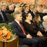 28.11.2019. Kielce. Obchody 30-lecia kieleckiej Caritas. Gala jubileuszowa. Na zdjęciu (w środku): Krzysztof Słoń - senator PiS / Piotr Kwaśniewski / Radio Kielce