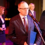 28.11.2019. Kielce. Obchody 30-lecia kieleckiej Caritas. Gala jubileuszowa. Na zdjęciu: Andrzej Michalski - dyrektor świętokrzyskiego oddziału PFRON / Piotr Kwaśniewski / Radio Kielce
