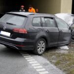 07.11.2019. Wiśniówka. Wypadek na drodze ekspresowej S7 / Piotr Kwaśniewski / Radio Kielce