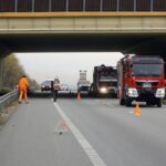 07.11.2019. Wiśniówka. Wypadek na drodze ekspresowej S7 / Piotr Kwaśniewski / Radio Kielce