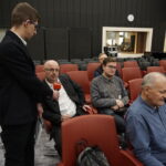 10.11.2019 Kielce. Studio Polityczne Radia Kielce / Aneta Cielibała-Gil / Radio Kielce