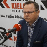 10.11.2019 Kielce. Studio Polityczne Radia Kielce. Na zdjęciu Andrzej Szejna - SLD / Aneta Cielibała-Gil / Radio Kielce