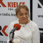 10.11.2019 Kielce. Studio Polityczne Radia Kielce. Na zdjęciu: Anna Myślińska – kielecka radna, KO-PO / Aneta Cielibała-Gil / Radio Kielce