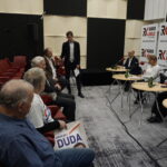 10.11.2019 Kielce. Studio Polityczne Radia Kielce / Aneta Cielibała-Gil / Radio Kielce