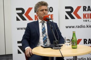 17.11.2019. Studio Polityczne Radia Kielce. Na zdjęciu: Krzysztof Słoń - PiS / Robert Felczak / Radio Kielce