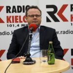 17.11.2019. Studio Polityczne Radia Kielce. Na zdjęciu: Andrzej Szejna - SLD / Robert Felczak / Radio Kielce