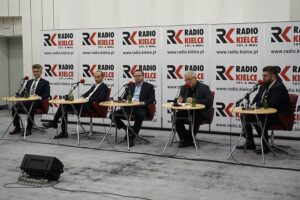 17.11.2019. Studio Polityczne Radia Kielce / Robert Felczak / Radio Kielce