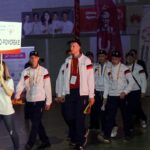 28.11.2019. Kielce. Otwarcie XI Ogólnopolskiego Turnieju Koszykówki Olimpiad Specjalnych / Michał Kita / Radio Kielce