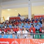 28.11.2019. Kielce. Otwarcie XI Ogólnopolskiego Turnieju Koszykówki Olimpiad Specjalnych / Michał Kita / Radio Kielce