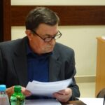 20.11.2019 Bałtów. Ostatnia sesja rady gminy przed referendum ws. jej odwołania. Na zdjęciu Henryk Cielebąk - radny SLD / Emilia Sitarska / Radio Kielce