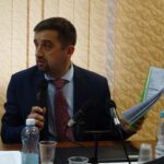 20.11.2019 Bałtów. Hubert Żądło - wójt Bałtowa / Emilia Sitarska / Radio Kielce