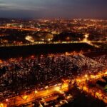 01.11.2019. Kielce. Cmentarz Stary nocą / Jarosław Kubalski / Radio Kielce