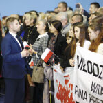 14.11.2019  Kazimierza Wielka. Wizyta prezydenta RP Andrzeja Dudy / Jarosław Kubalski / Radio Kielce