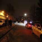 21.11.2019. Kielce. Policyjna interwencja przy ul. Zimnej / Jarosław Kubalski / Radio Kielce