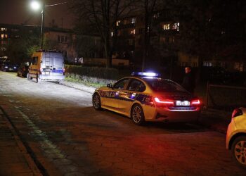 21.11.2019. Kielce. Policyjna interwencja przy ul. Zimnej / Jarosław Kubalski / Radio Kielce