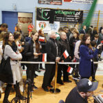 14.11.2019  Kazimierza Wielka. Wizyta prezydenta RP Andrzeja Dudy / Jarosław Kubalski / Radio Kielce