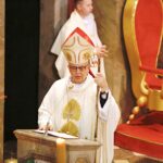 11.11.2019 Kielce. Msza święta w intencji Ojczyzny w katedrze. Na zdjęciu: biskup Jan Piotrowski / Jarosław Kubalski / Radio Kielce