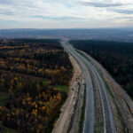 13.11.2019 Skarżysko. Budowa trasy ekspresowej S7 / Jarosław Kubalski / Radio Kielce