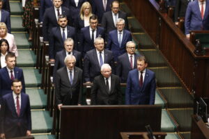 Warszawa. Sejm. Pierwsze posiedzenie izby IX kadencji / Jarosław Kubalski / Radio Kielce