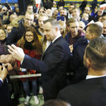 14.11.2019  Kazimierza Wielka. Wizyta prezydenta RP Andrzeja Dudy / Jarosław Kubalski / Radio Kielce