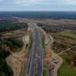 13.11.2019 Skarżysko. Budowa trasy ekspresowej S7 / Jarosław Kubalski / Radio Kielce