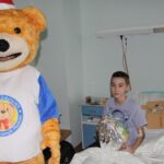 27.11.2019. Kielce. Dzieci z oddziału onkohematologicznego otrzymały pluszowe maskotki / Krzysztof Bujnowicz / Radio Kielce