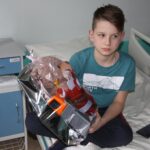 27.11.2019. Kielce. Dzieci z oddziału onkohematologicznego otrzymały pluszowe maskotki / Krzysztof Bujnowicz / Radio Kielce