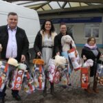 27.11.2019. Kielce. Dzieci z oddziału onkohematologicznego otrzymały pluszowe maskotki / Krzysztof Bujnowicz / Radio Kielce