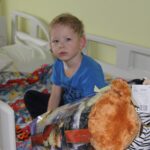 27.11.2019. Kielce. Dzieci z oddziału onkohematologicznego otrzymały pluszowe maskotki / Krzysztof Bujnowicz / Radio Kielce