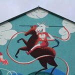 11.11.2019 Pacanów. Odsłonięcie pierwszego bajkowo-patriotycznego muralu / Marta Gajda / Radio Kielce