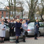 11.11.2019 Pacanów. Odsłonięcie pierwszego bajkowo-patriotycznego muralu / Marta Gajda / Radio Kielce