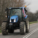 14.11.2019. Sielec Biskupi. Protest przeciwko planom budowy biogazowni / Marta Gajda / Radio Kielce