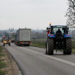 14.11.2019. Sielec Biskupi. Protest przeciwko planom budowy biogazowni / Marta Gajda / Radio Kielce