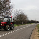 14.11.2019. Sielec Biskupi. Protest przeciwko planom budowy biogazowni / Marta Gajda / Radio Kielce