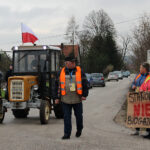 14.11.2019. Sielec Biskupi. Protest przeciwko planom budowy biogazowni / Marta Gajda / Radio Kielce