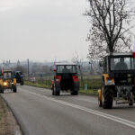 14.11.2019. Sielec Biskupi. Protest przeciwko planom budowy biogazowni / Marta Gajda / Radio Kielce