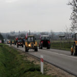 14.11.2019. Sielec Biskupi. Protest przeciwko planom budowy biogazowni / Marta Gajda / Radio Kielce