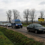 14.11.2019. Sielec Biskupi. Protest przeciwko planom budowy biogazowni / Marta Gajda / Radio Kielce