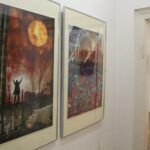 23.11.2019. Busko-Zdrój. Wystawa "Cztery Wyspy" / Marta Gajda / Radio Kielce