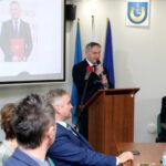 26.11.2019 Pińczów. Uroczysta sesja rady powiatu. Pożegnanie Zbigniewa Koniusza, który został wojewodą świętokrzyskim. Przemawia Zbigniew Koniusz - wojewoda świętokrzyski / Marta Gajda / Radio Kielce