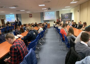 05.11.2019 Kielce. Podsumowanie akcji „Reagując - Ratujesz” / Monika Miller / Radio Kielce