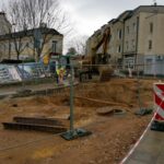 04.11.2019. Kielce. Przedłuża się remont ulic Starodomaszowskiej i Niskiej / Piotr Kwaśniewski / Radio Kielce