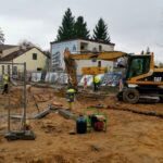 04.11.2019. Kielce. Przedłuża się remont ulic Starodomaszowskiej i Niskiej / Piotr Kwaśniewski / Radio Kielce