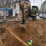 04.11.2019. Kielce. Przedłuża się remont ulic Starodomaszowskiej i Niskiej / Piotr Kwaśniewski / Radio Kielce