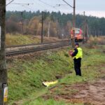 06.11.2019. Goleniawy. Wypadek na torach / Piotr Kwaśniewski / Radio Kielce