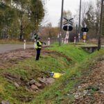 06.11.2019. Goleniawy. Wypadek na torach / Piotr Kwaśniewski / Radio Kielce